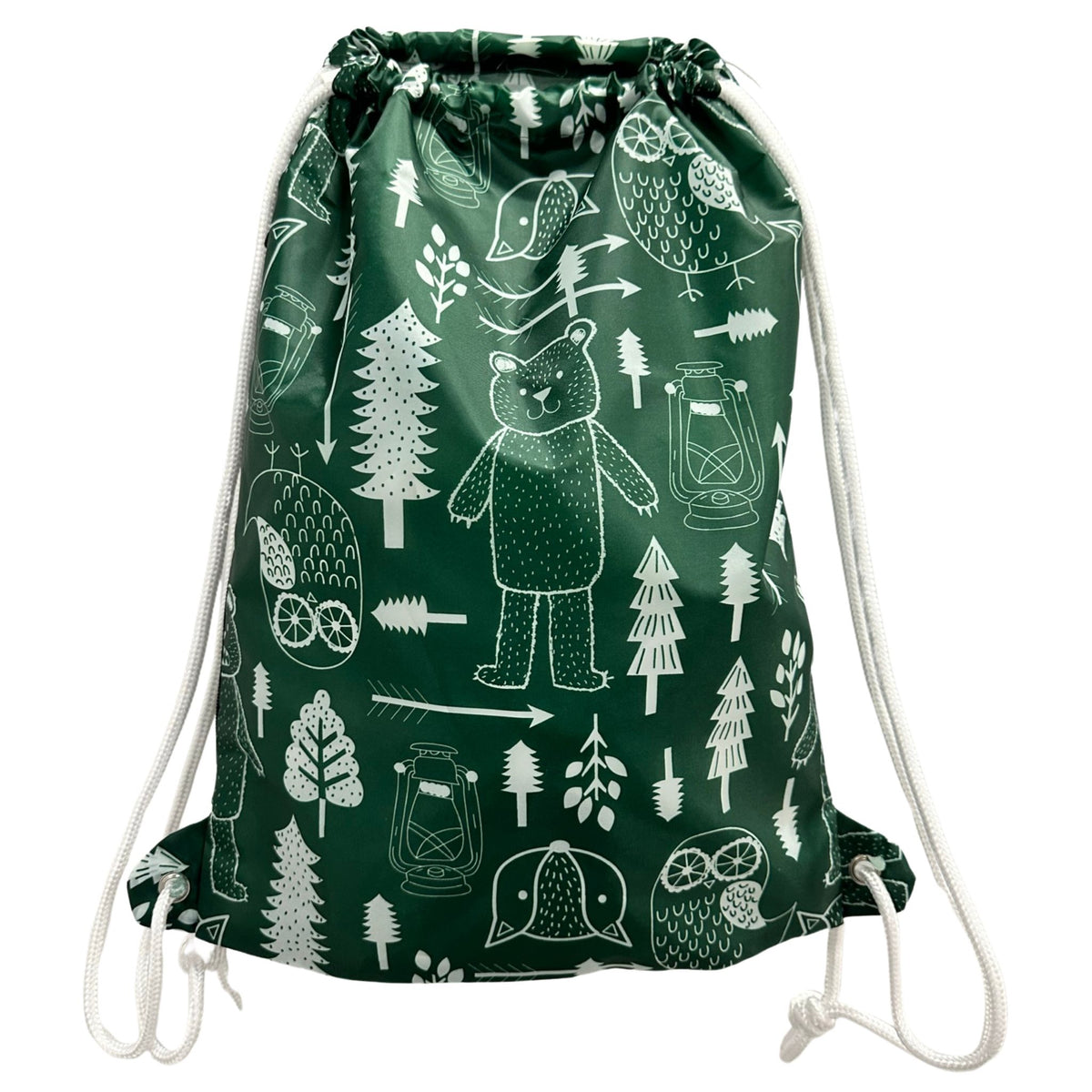 Into the Woods Drawstring Backpack