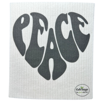 Peace Swedish Dishcloth