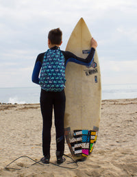 Whale Drawstring Backpack