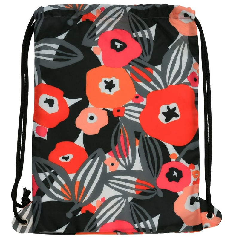 Pansies Drawstring Backpack