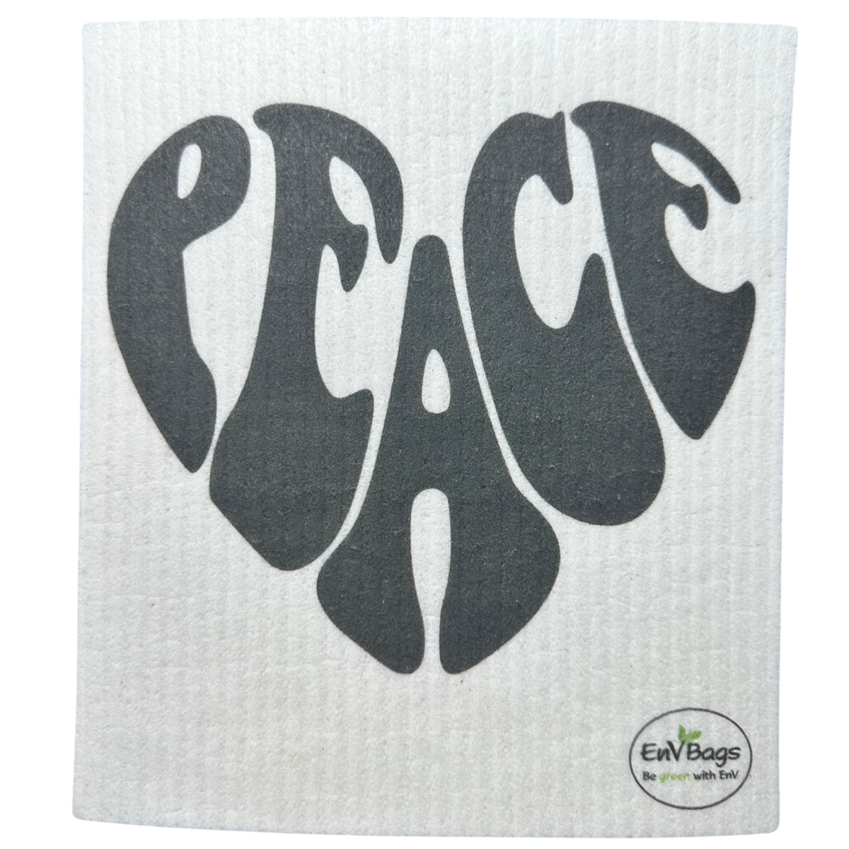 Peace Swedish Dishcloth