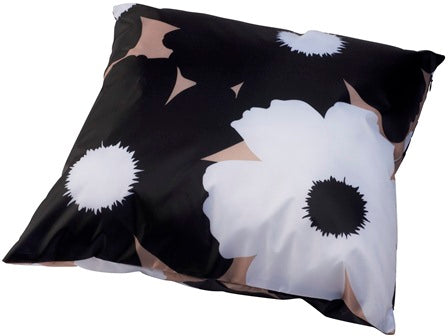 Black and Tan Pillow Cover