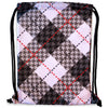Mad for Plaid Drawstring Backpack