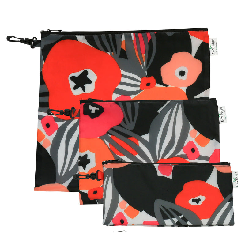 Pansies Pouch Set