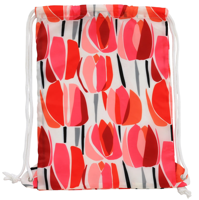 Tulips Draw String Backpack
